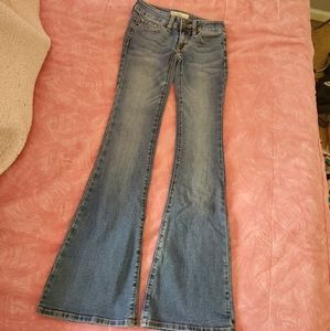 Low Rise Bell Bottom Jeans
